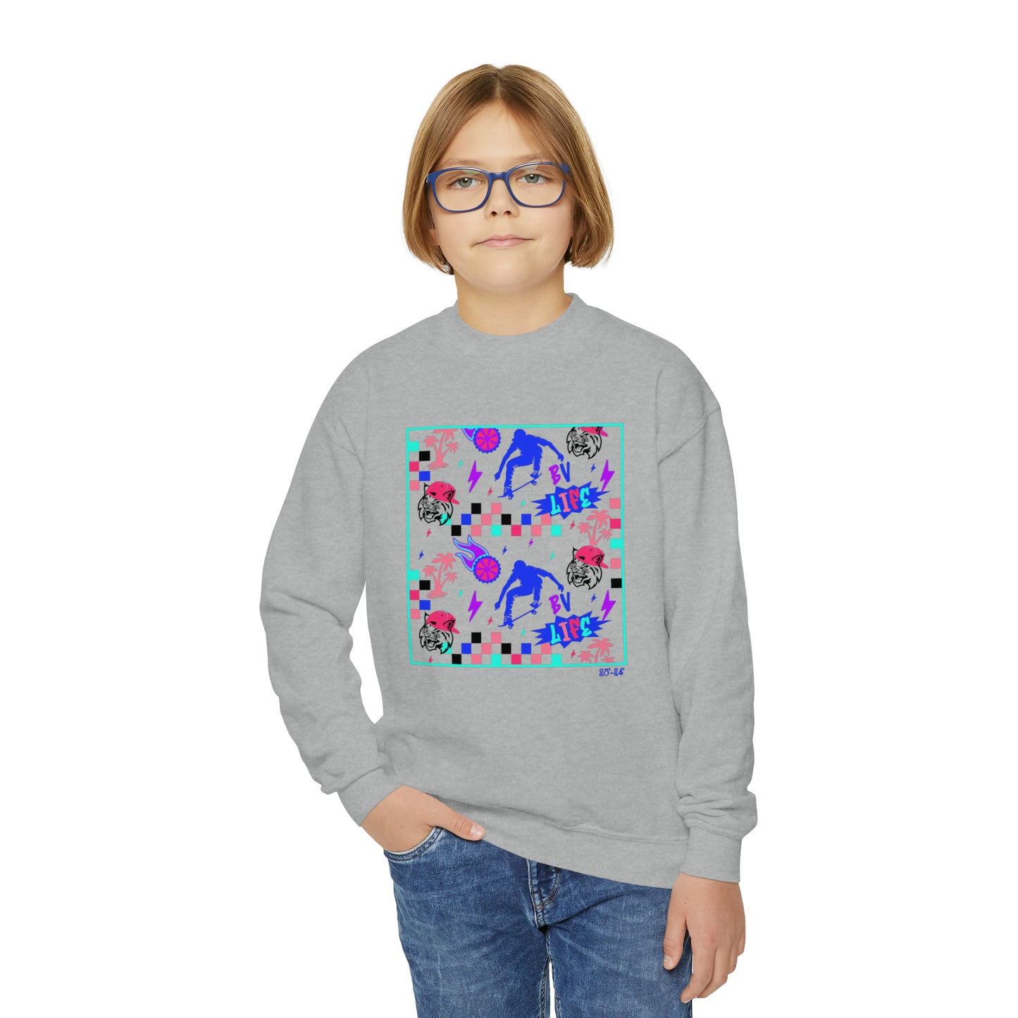 BV Life Kids Crewneck Sweatshirt
