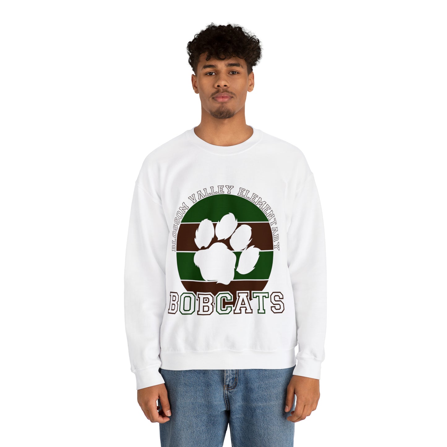 BV Paw Adult Crewneck Sweatshirt