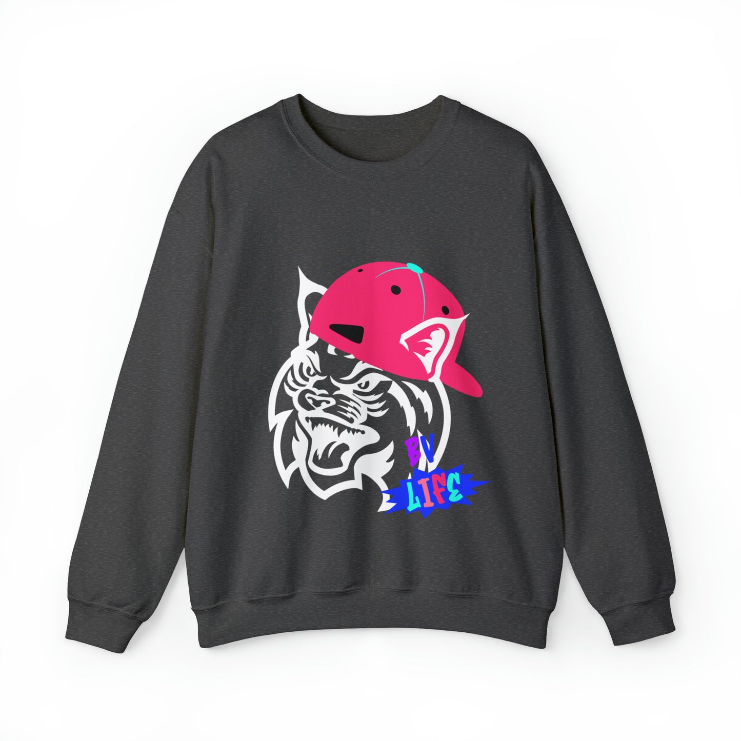 BV Life Cat Adult Crewneck Sweatshirt