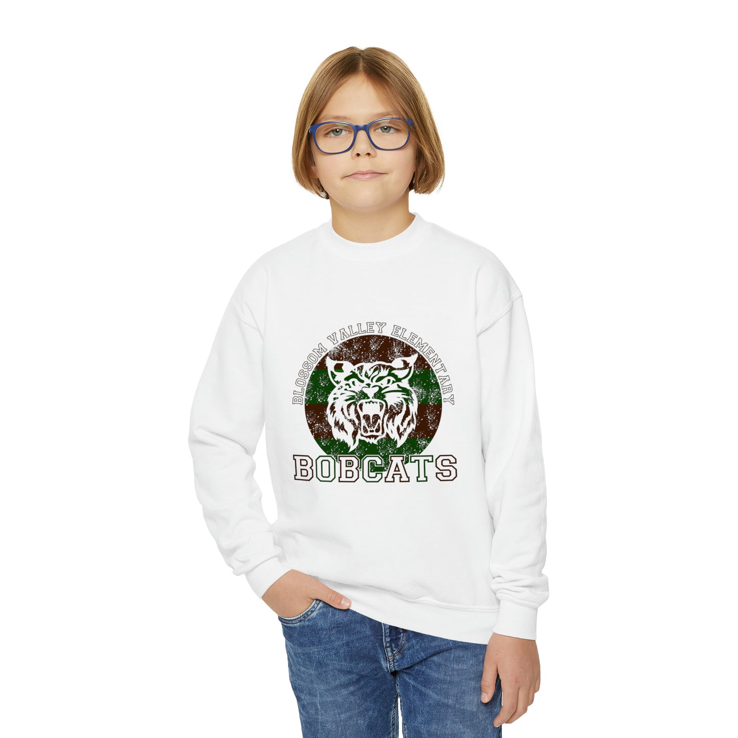 Bobcats Kids Crewneck Sweatshirt