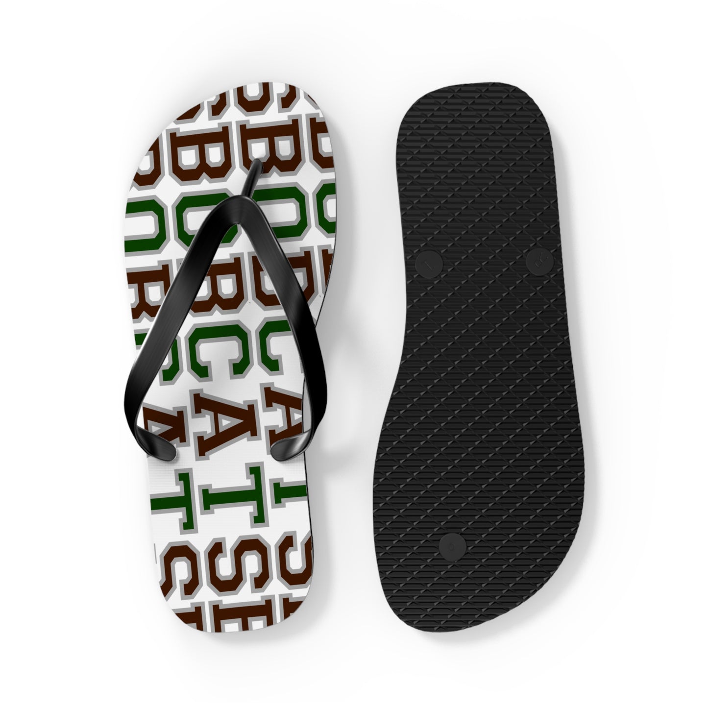 Bobcats Flip Flops