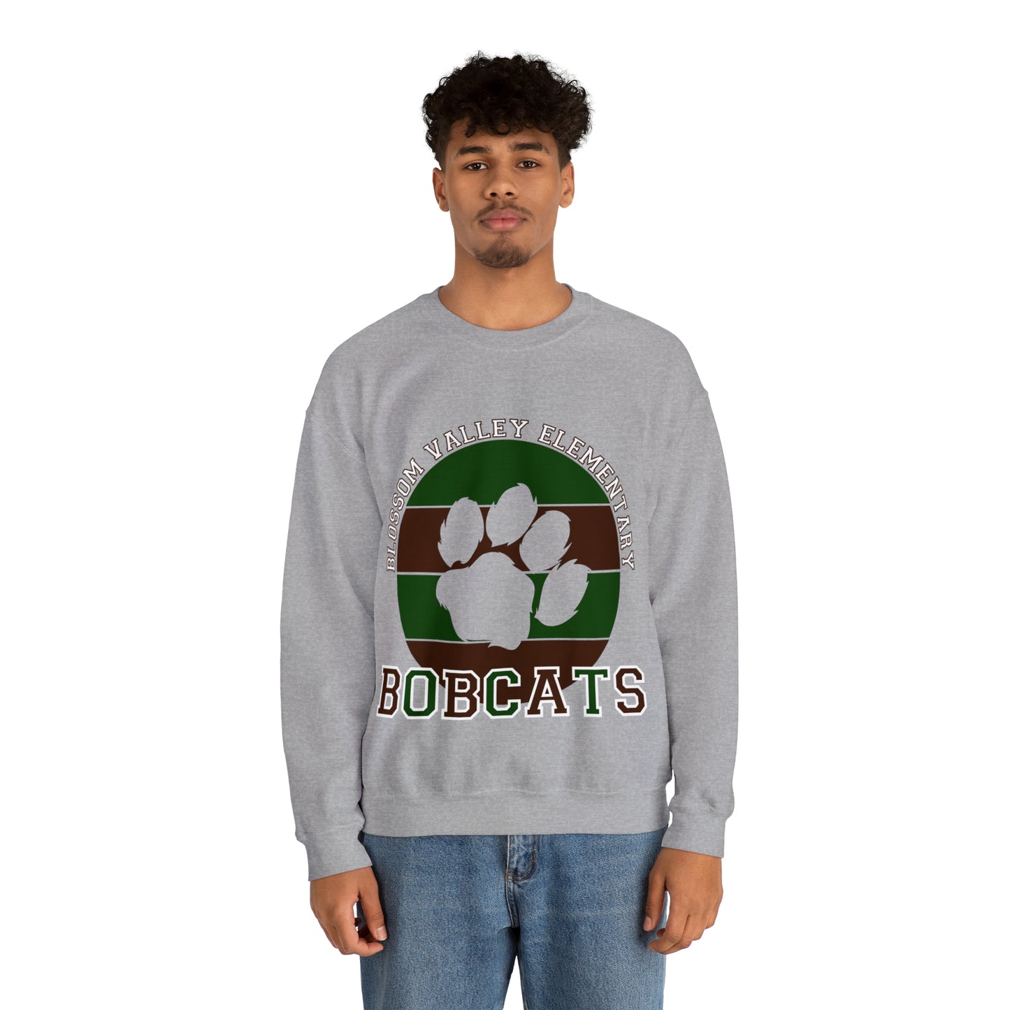 BV Paw Adult Crewneck Sweatshirt