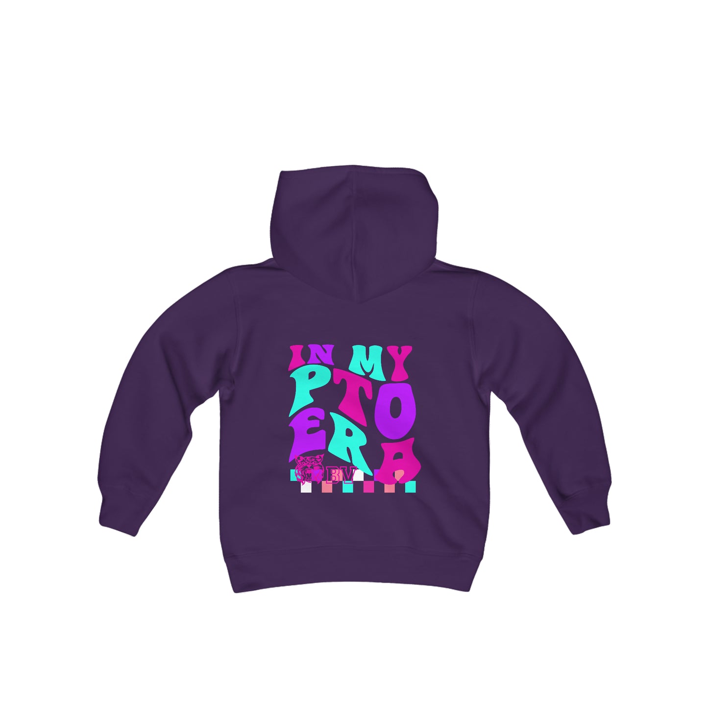 PTO Era Kids Hoodie (Pink Logo)