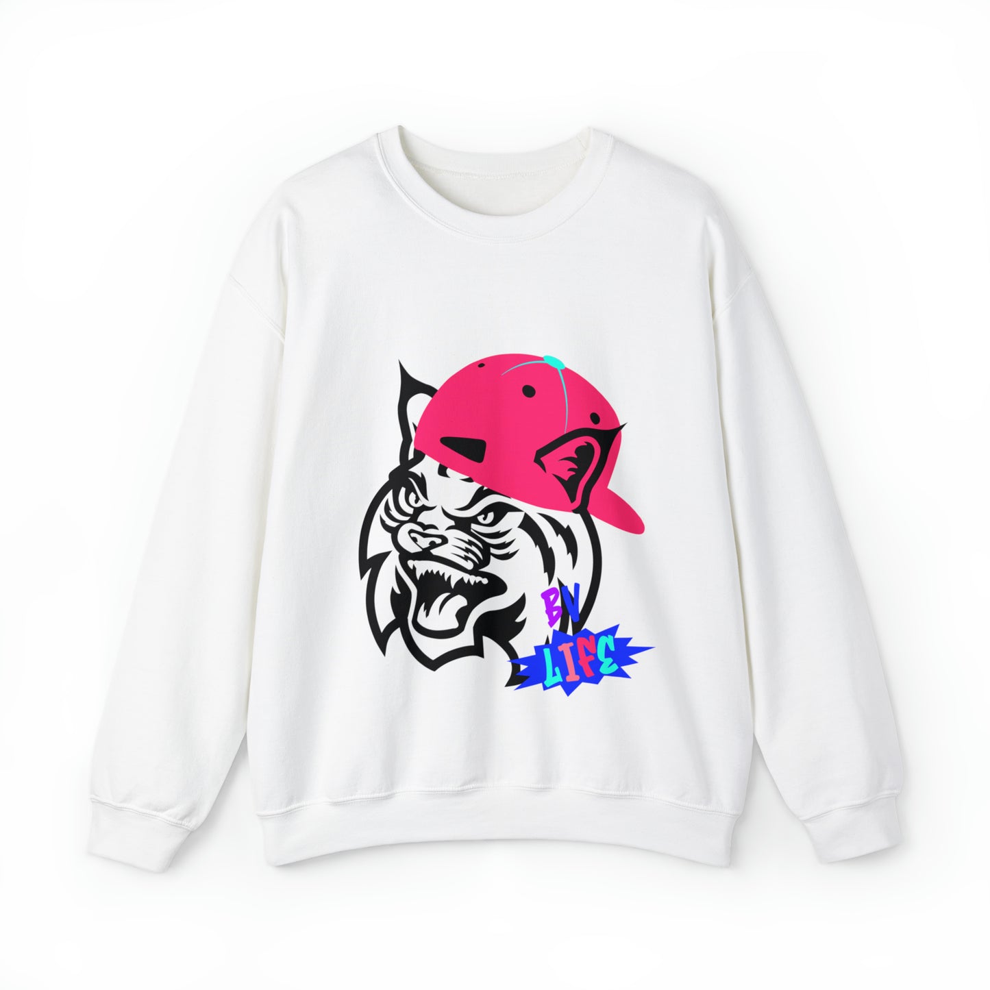 BV Life Cat Adult Crewneck Sweatshirt