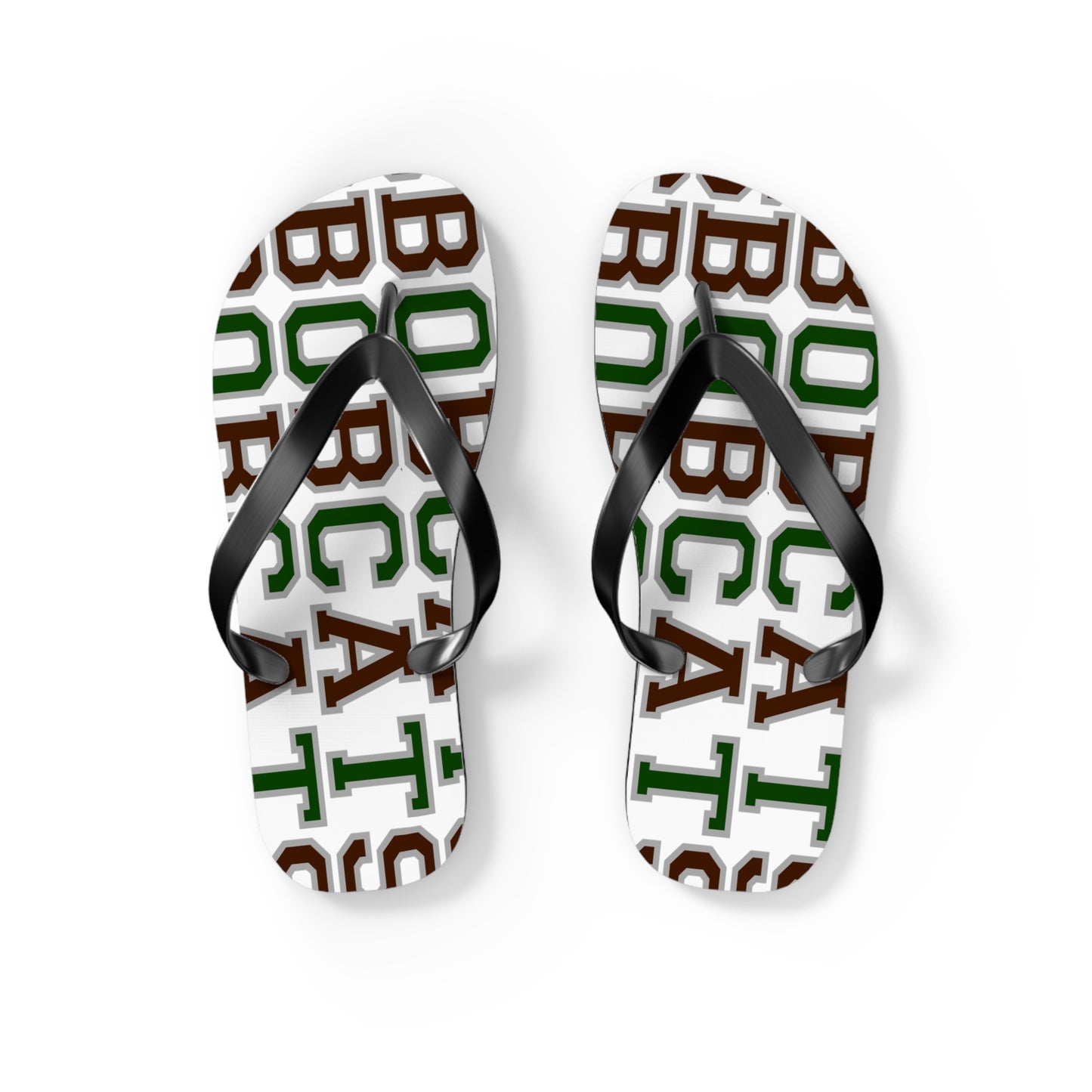 Bobcats Flip Flops