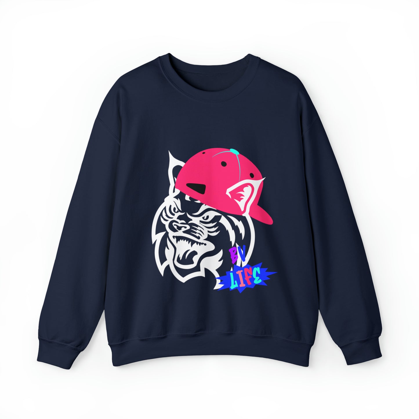 BV Life Cat Adult Crewneck Sweatshirt