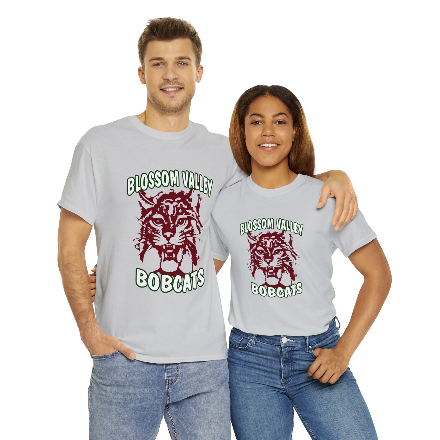 Old School Bobcats Adult Tee