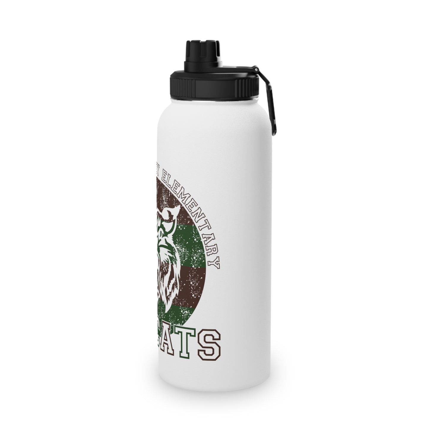 Bobcats Stainless Steel Water Bottle, Sports Lid