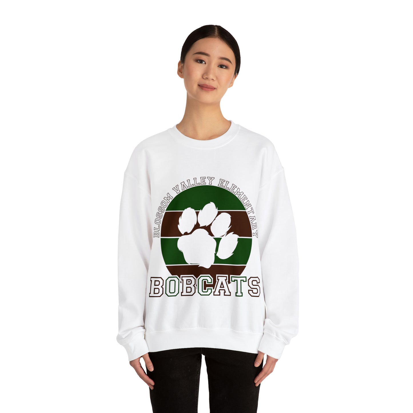 BV Paw Adult Crewneck Sweatshirt