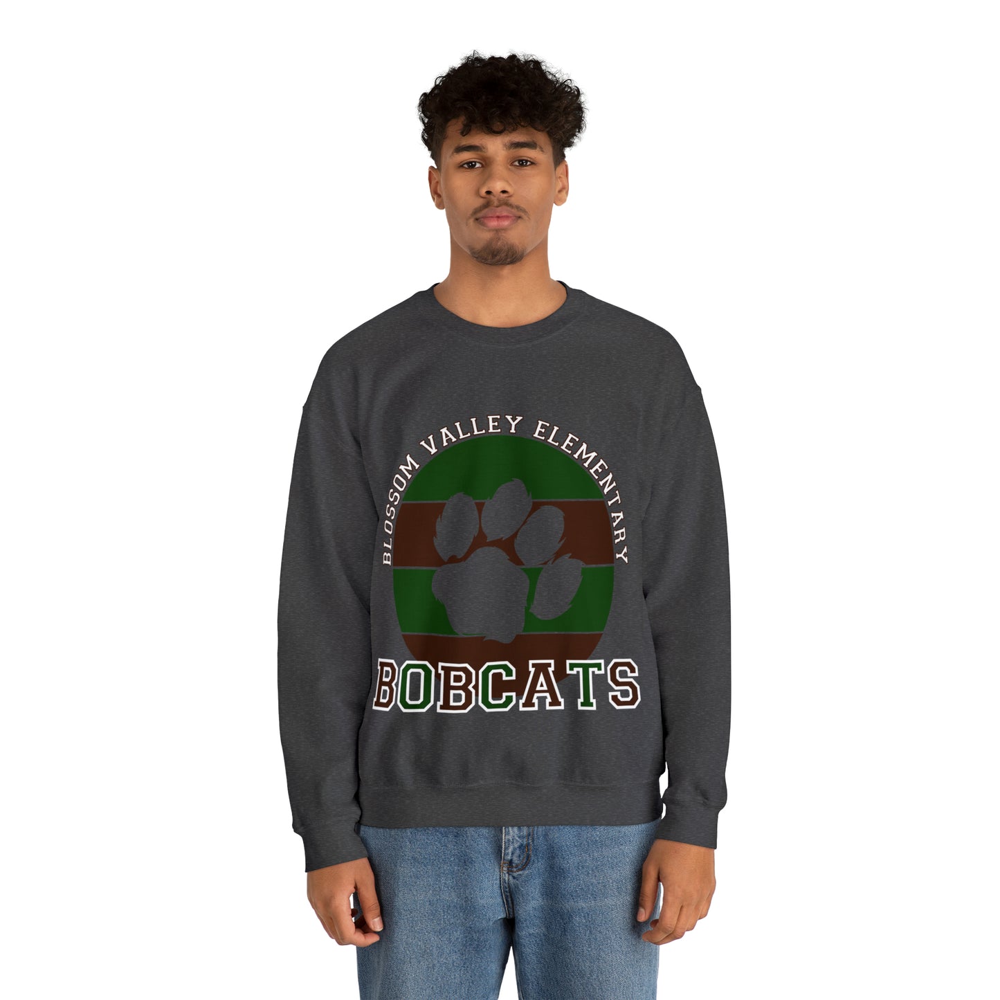 BV Paw Adult Crewneck Sweatshirt