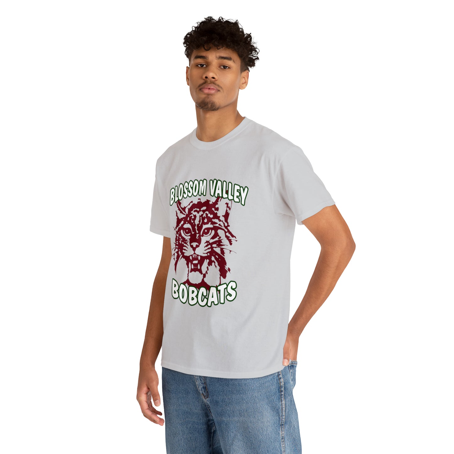 Old School Bobcats Adult Tee