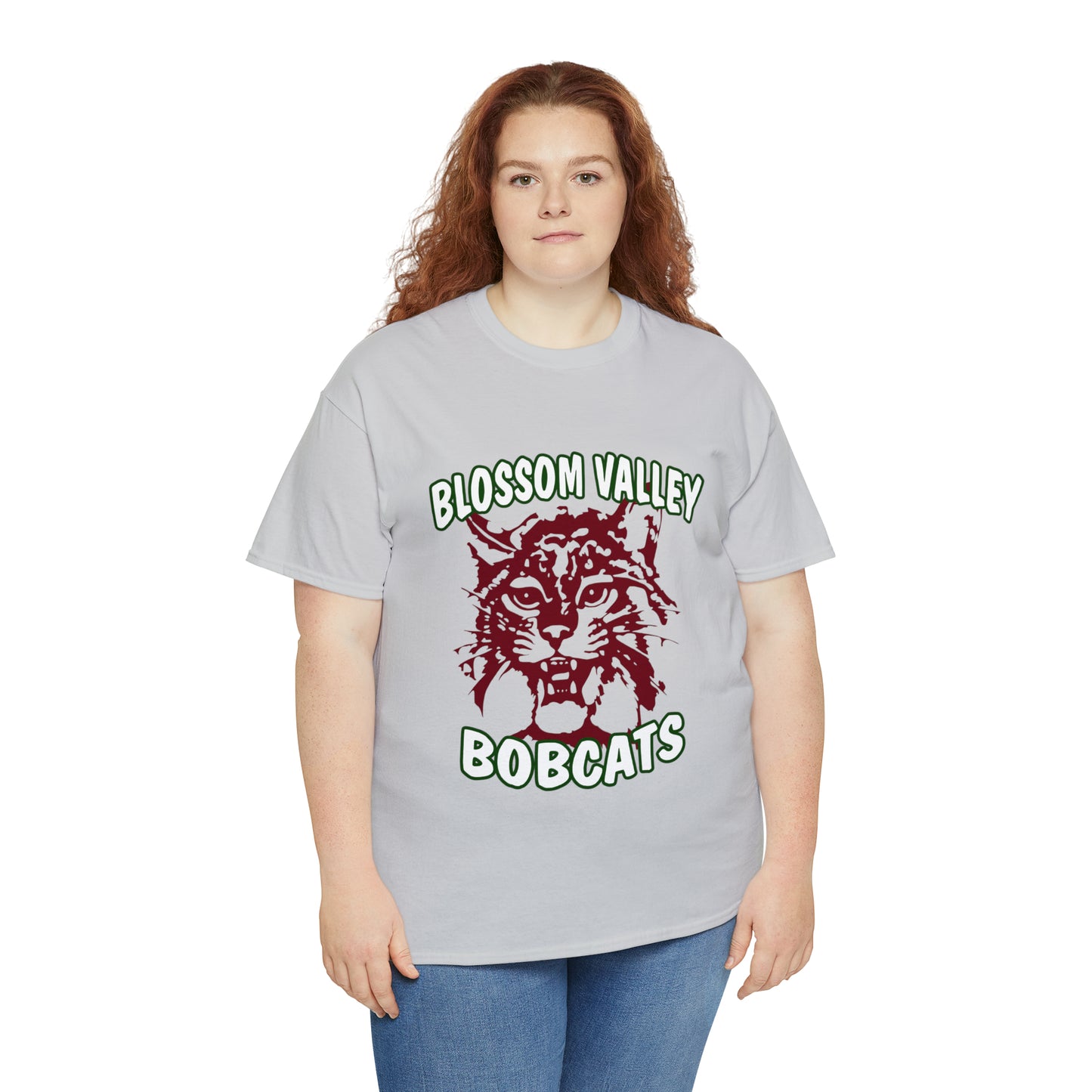 Old School Bobcats Adult Tee