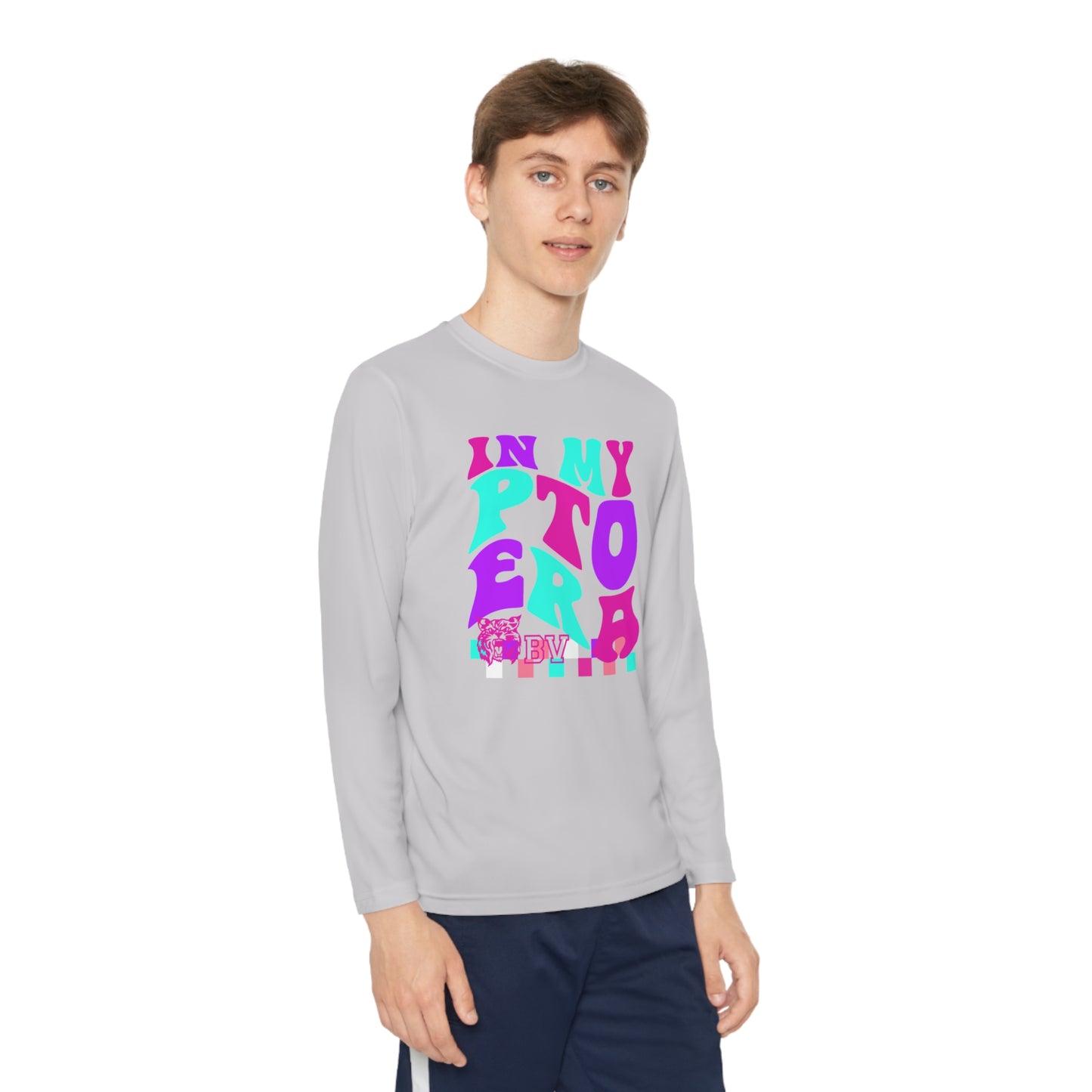 PTO Era kids Long Sleeve (Pink Logo)