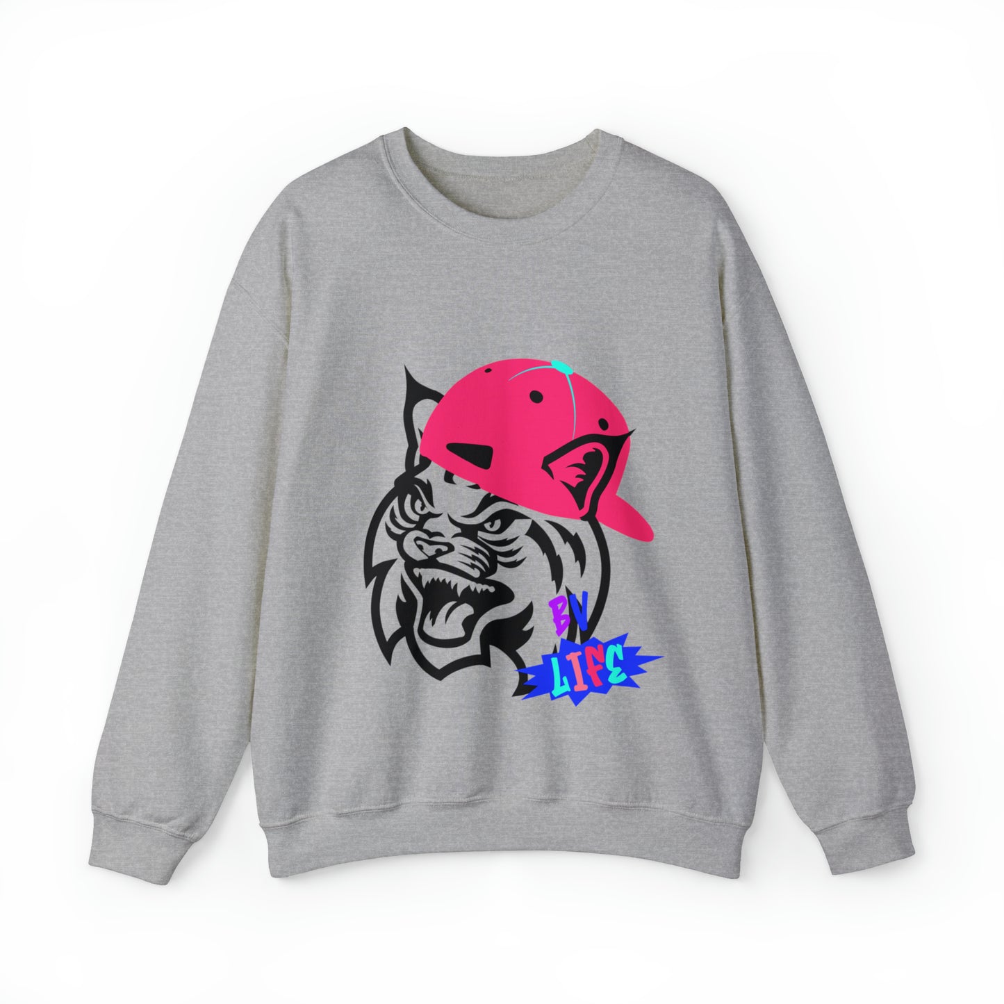 BV Life Cat Adult Crewneck Sweatshirt