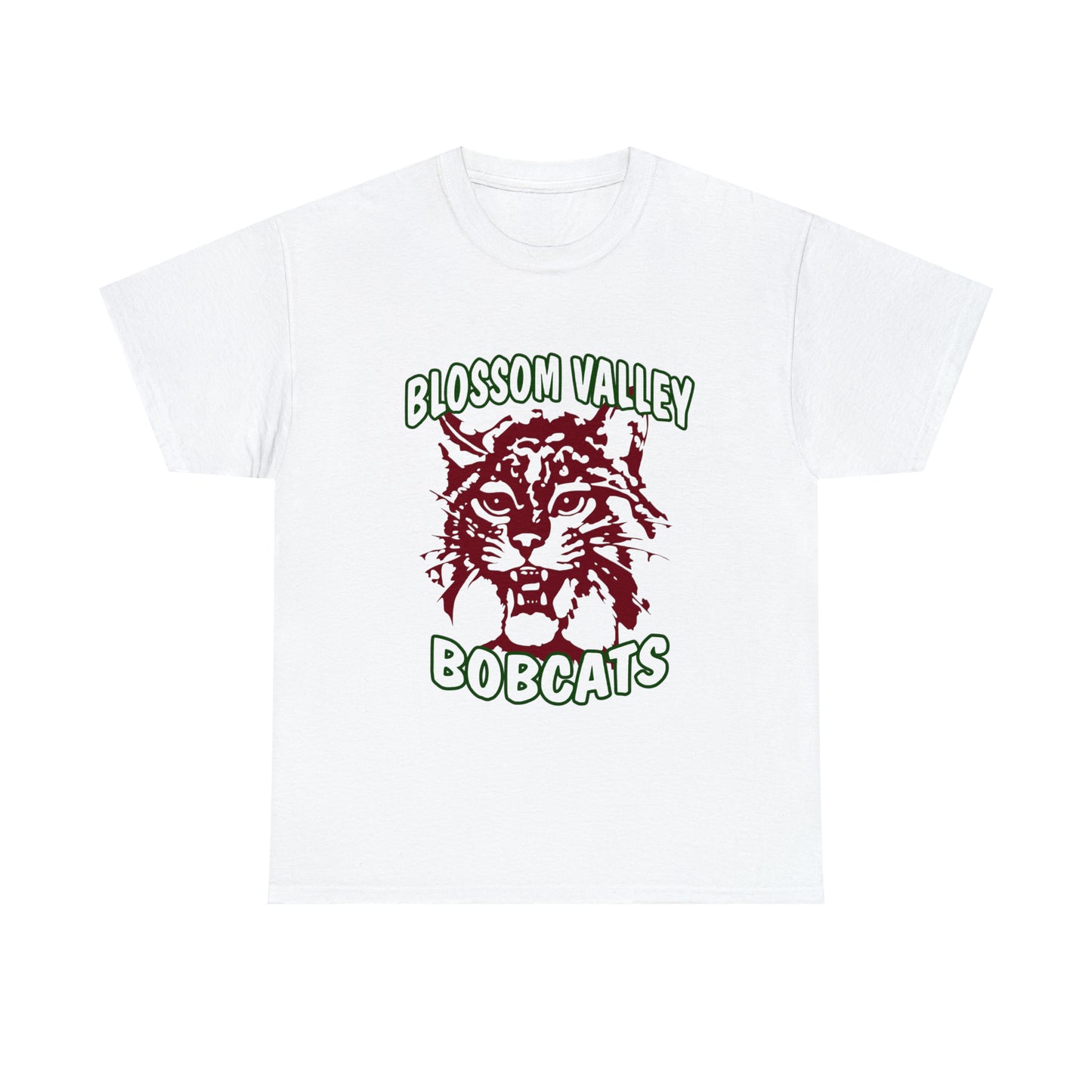 Old School Bobcats Adult Tee