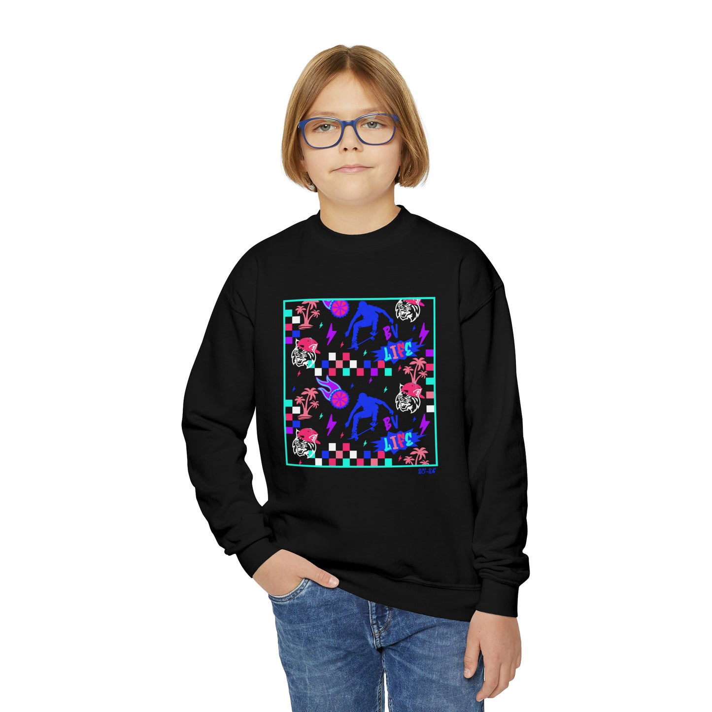 BV Life Kids Crewneck Sweatshirt