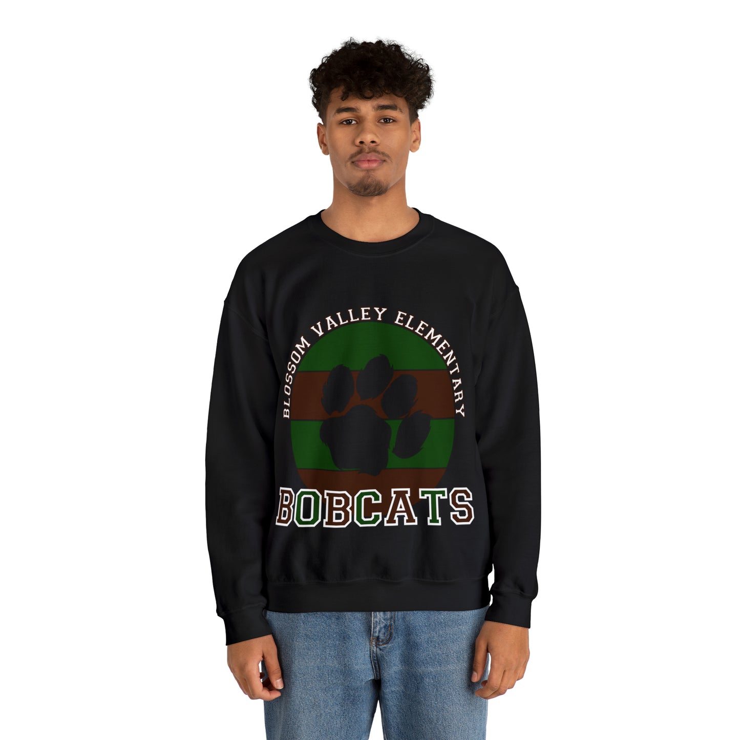 BV Paw Adult Crewneck Sweatshirt