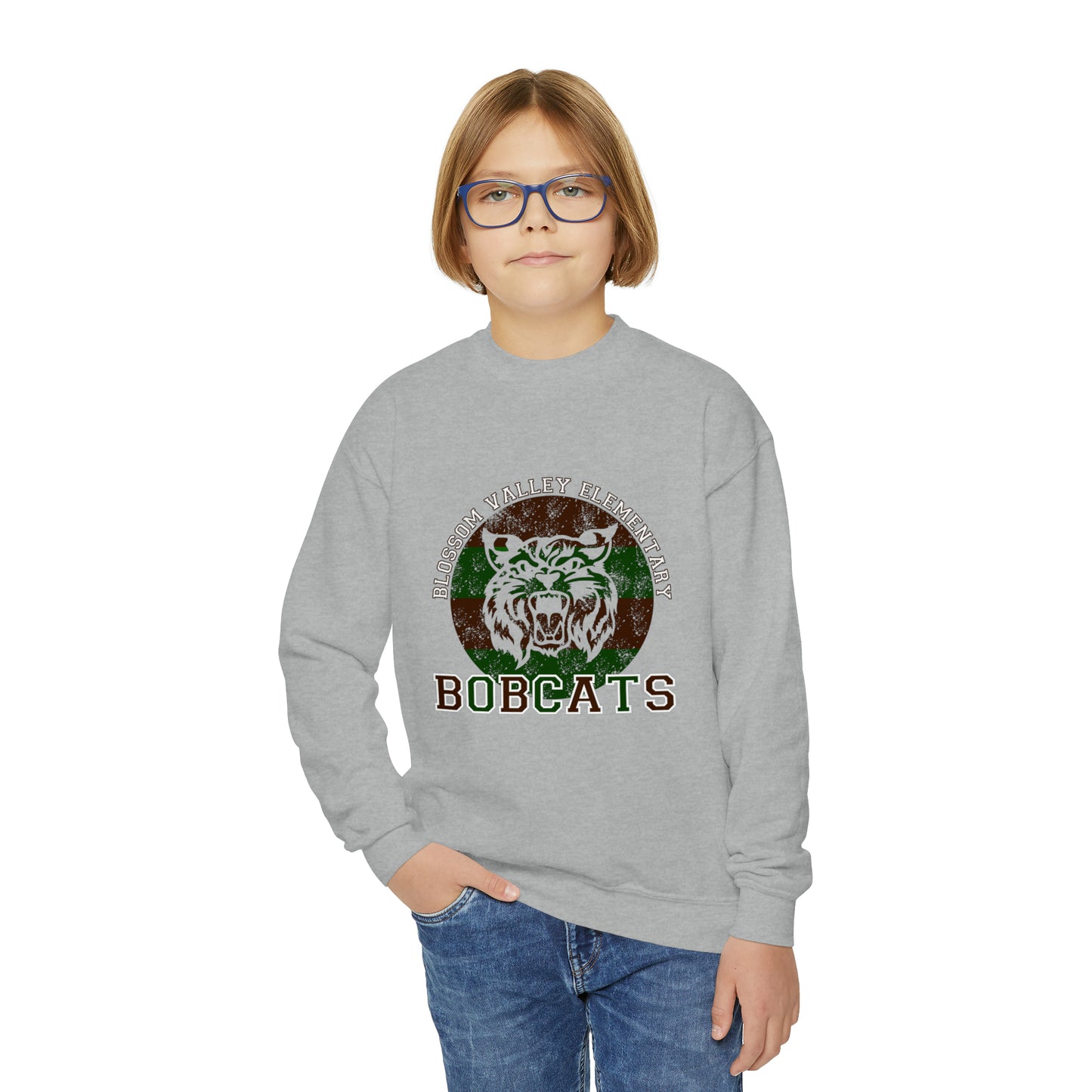 Bobcats Kids Crewneck Sweatshirt