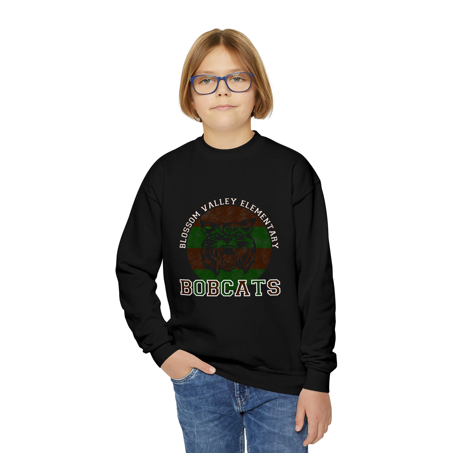 Bobcats Kids Crewneck Sweatshirt
