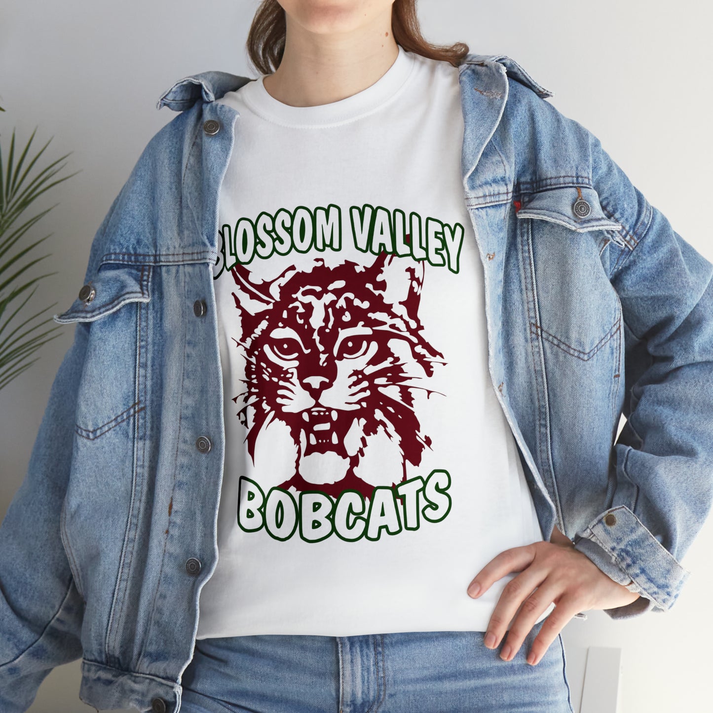 Old School Bobcats Adult Tee