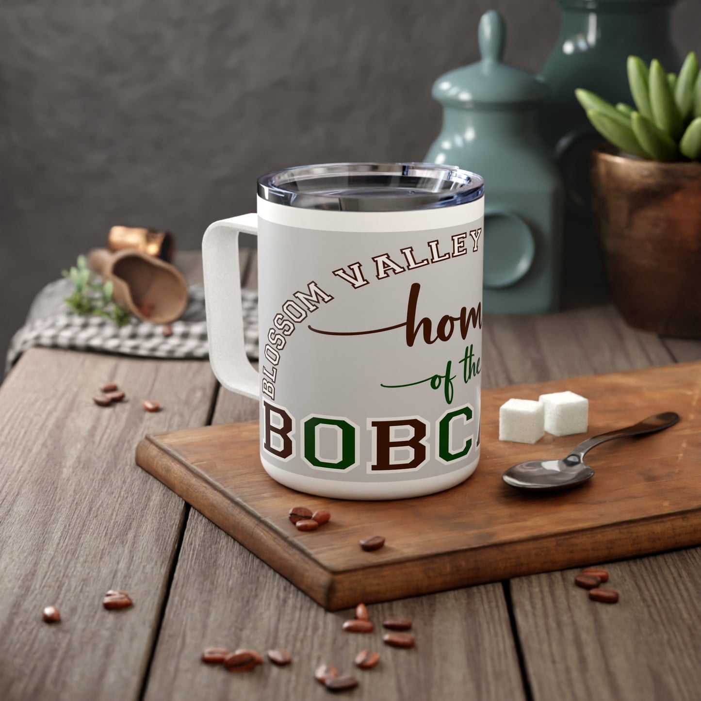 Bobcats Insulated Coffee Mug, 10oz