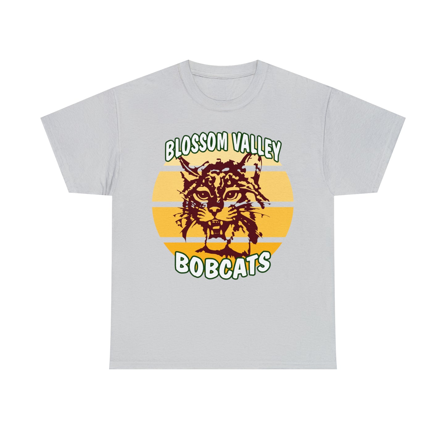 Old School Sun Bobcats Adult Tee