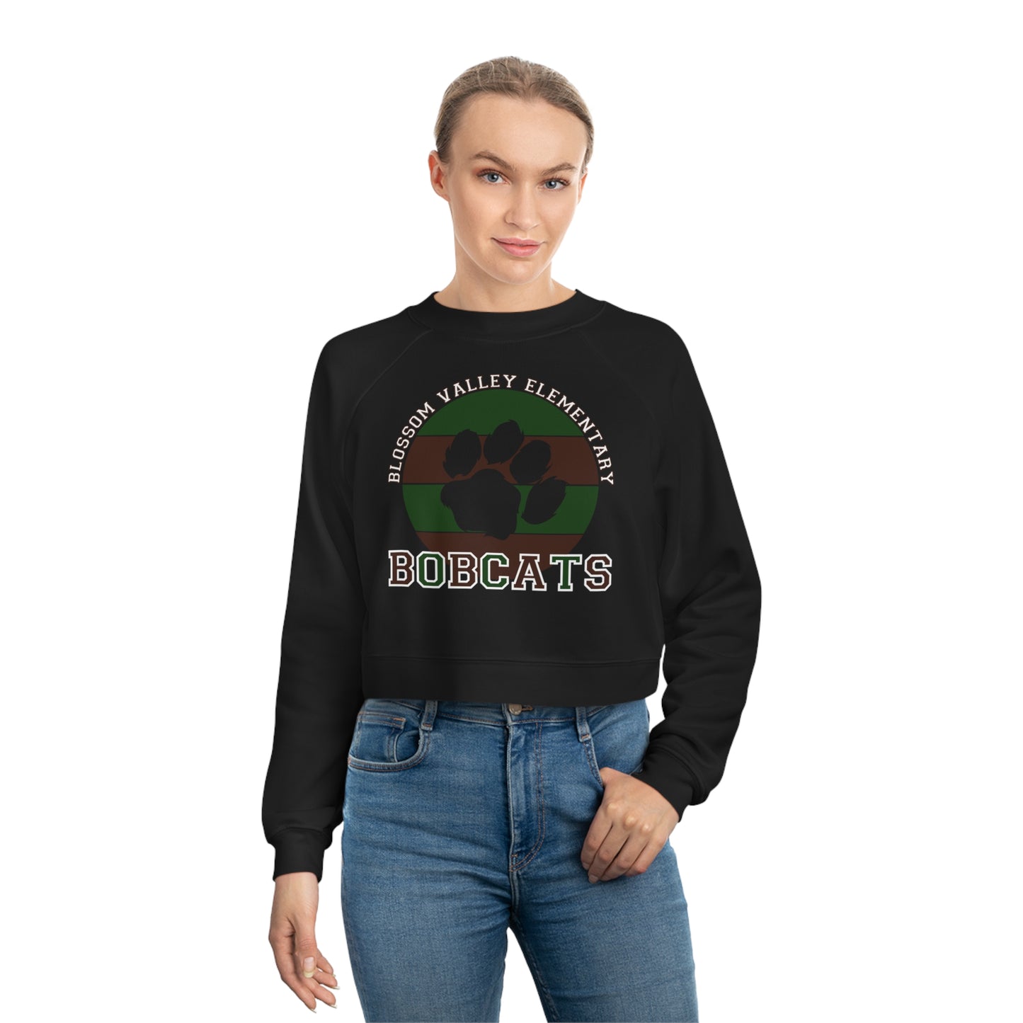 BV Paw Cropped Pullover