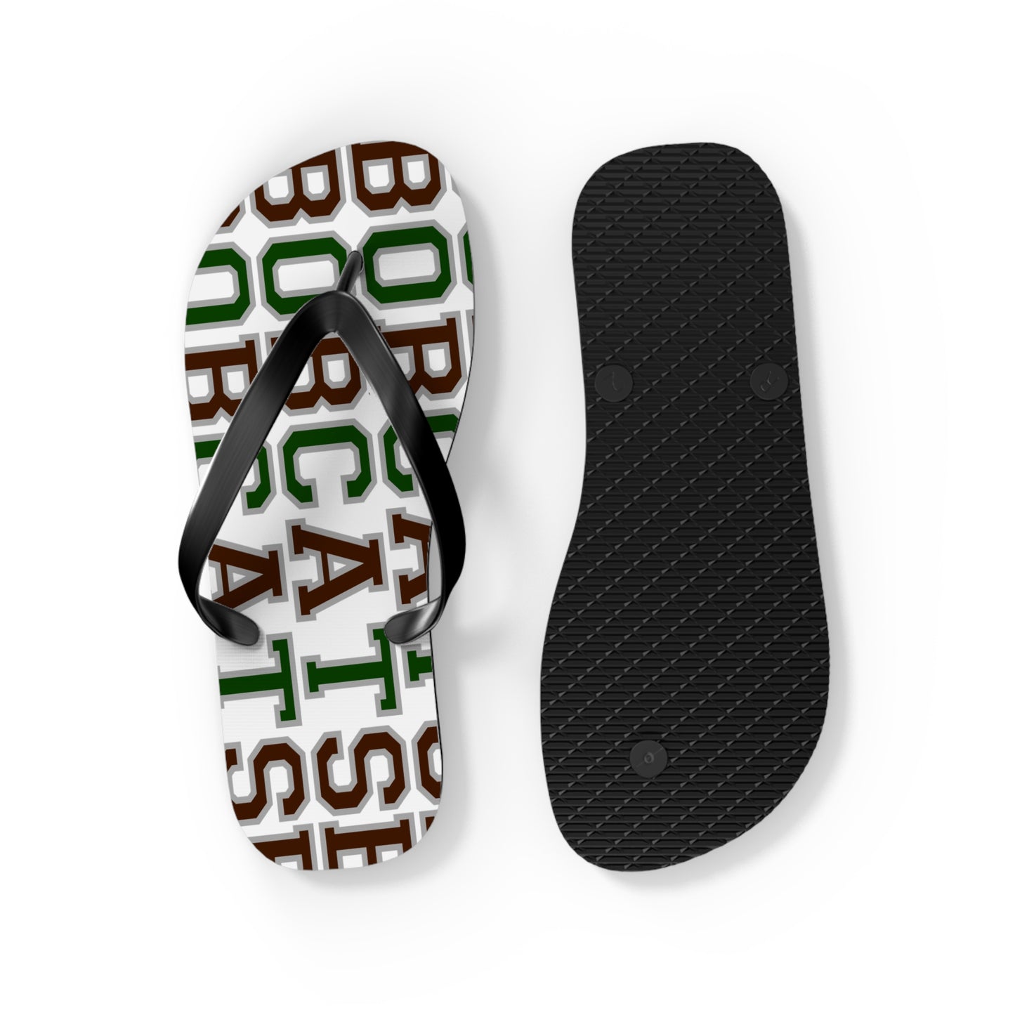 Bobcats Flip Flops