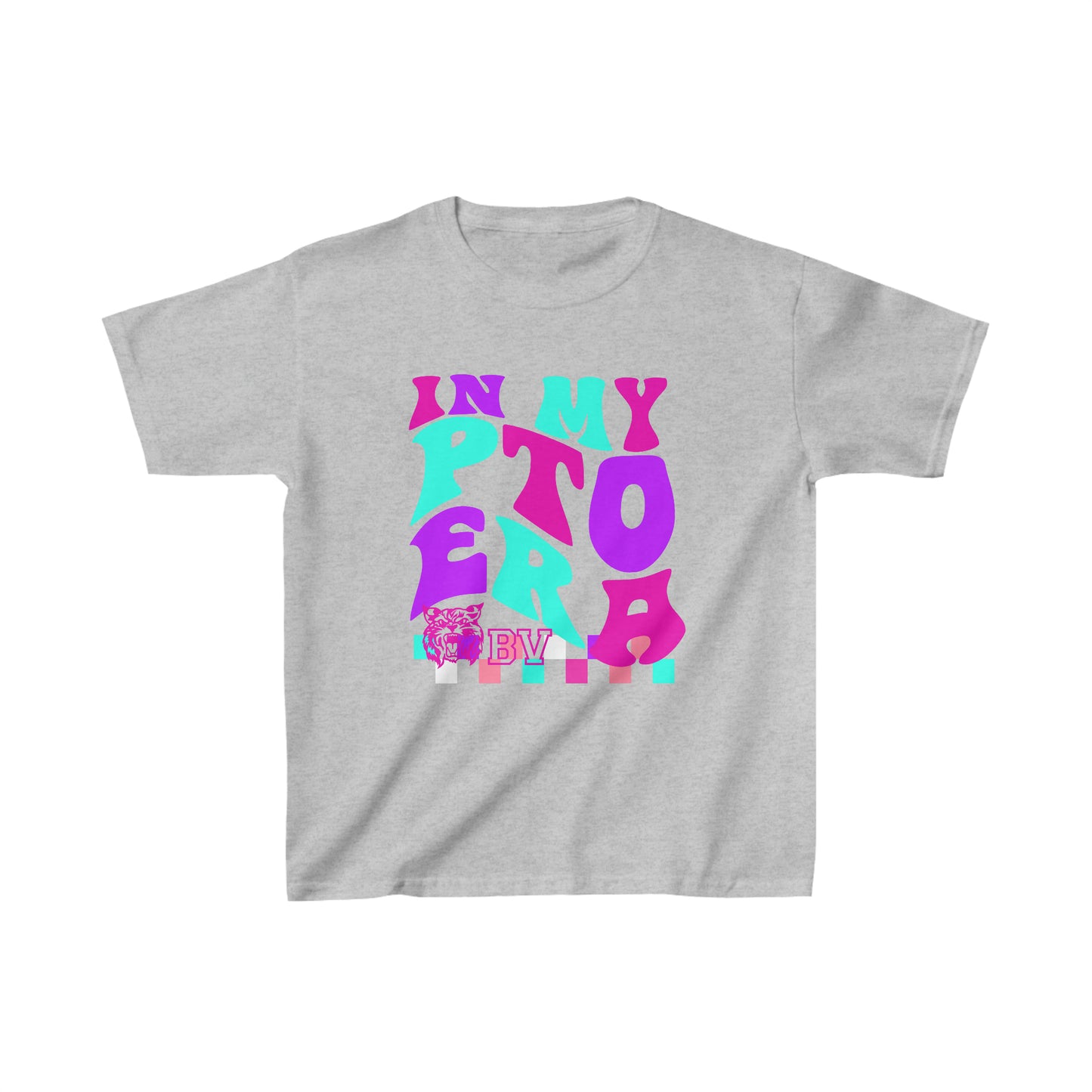 PTO Era Kids Tee (Pink Logo)