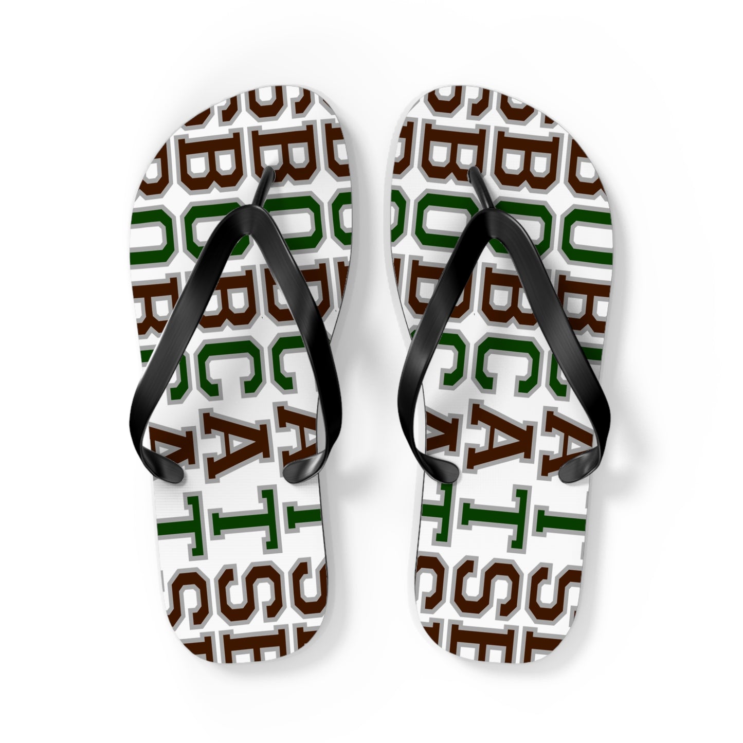 Bobcats Flip Flops