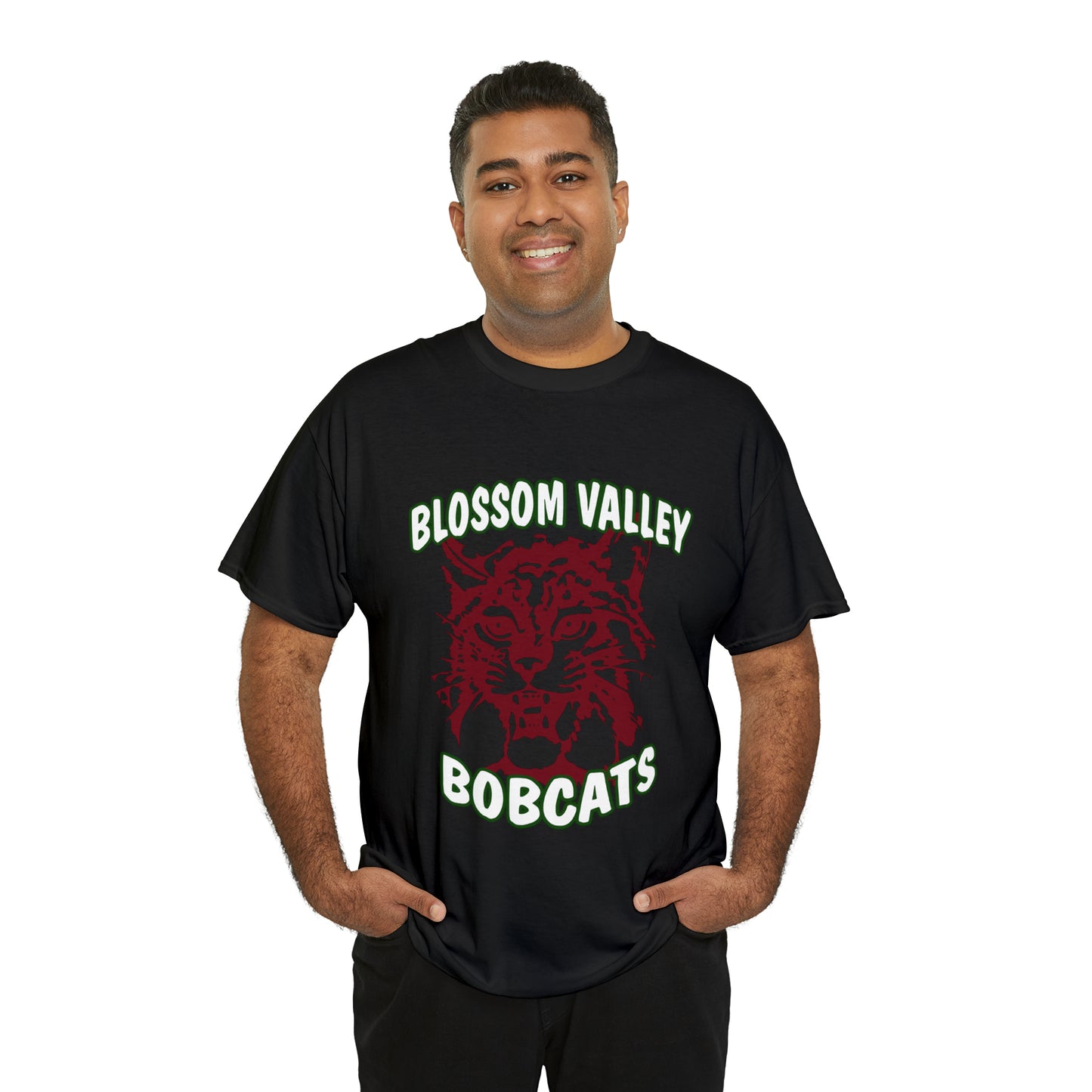 Old School Bobcats Adult Tee