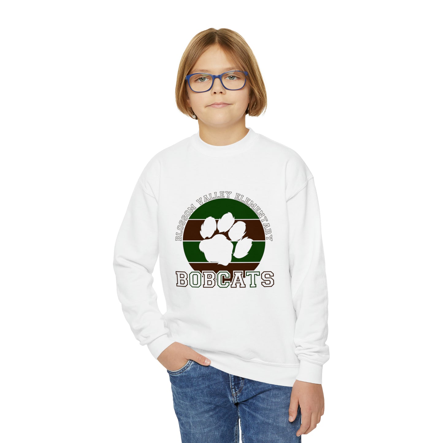 BV Paw Kids Crewneck Sweatshirt