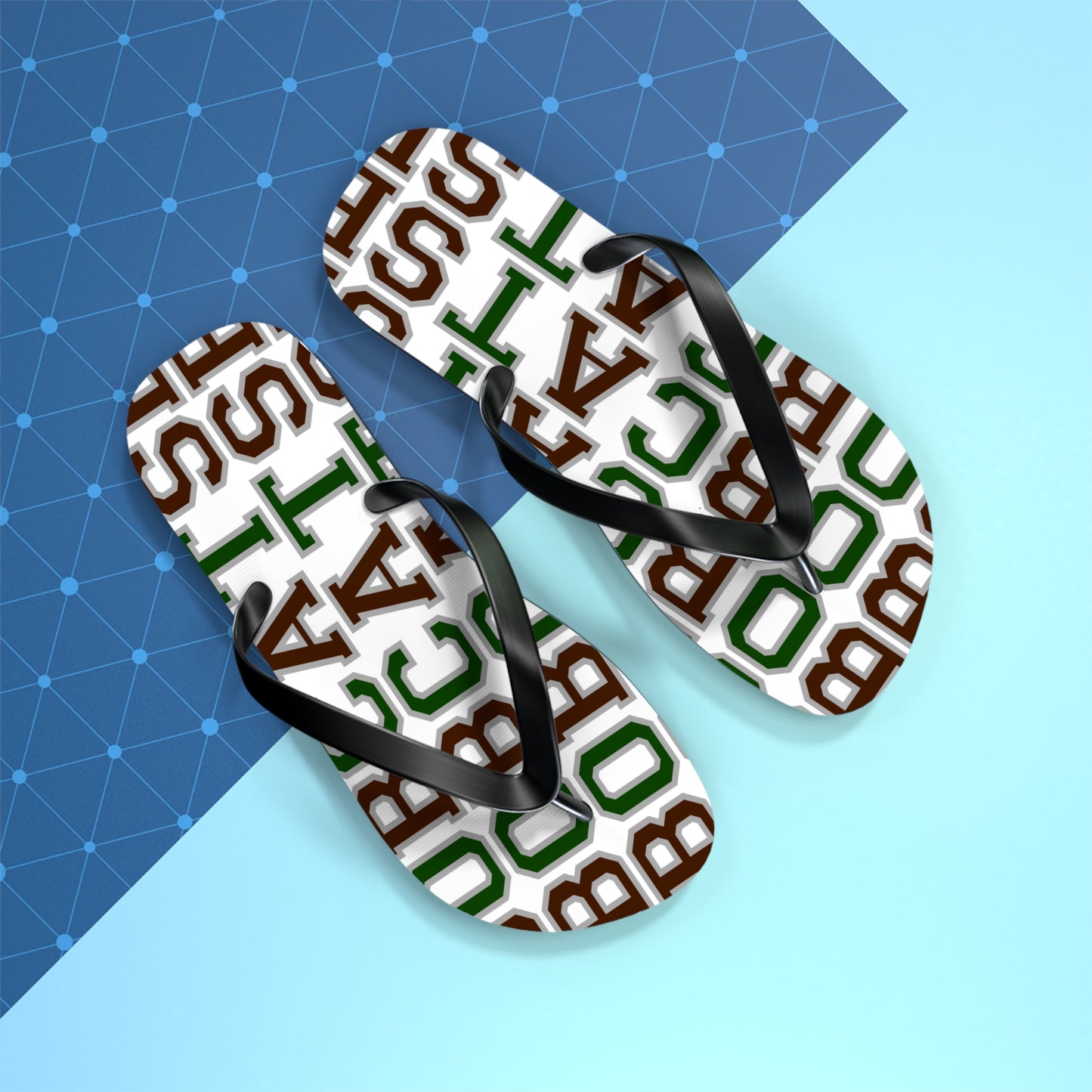 Bobcats Flip Flops