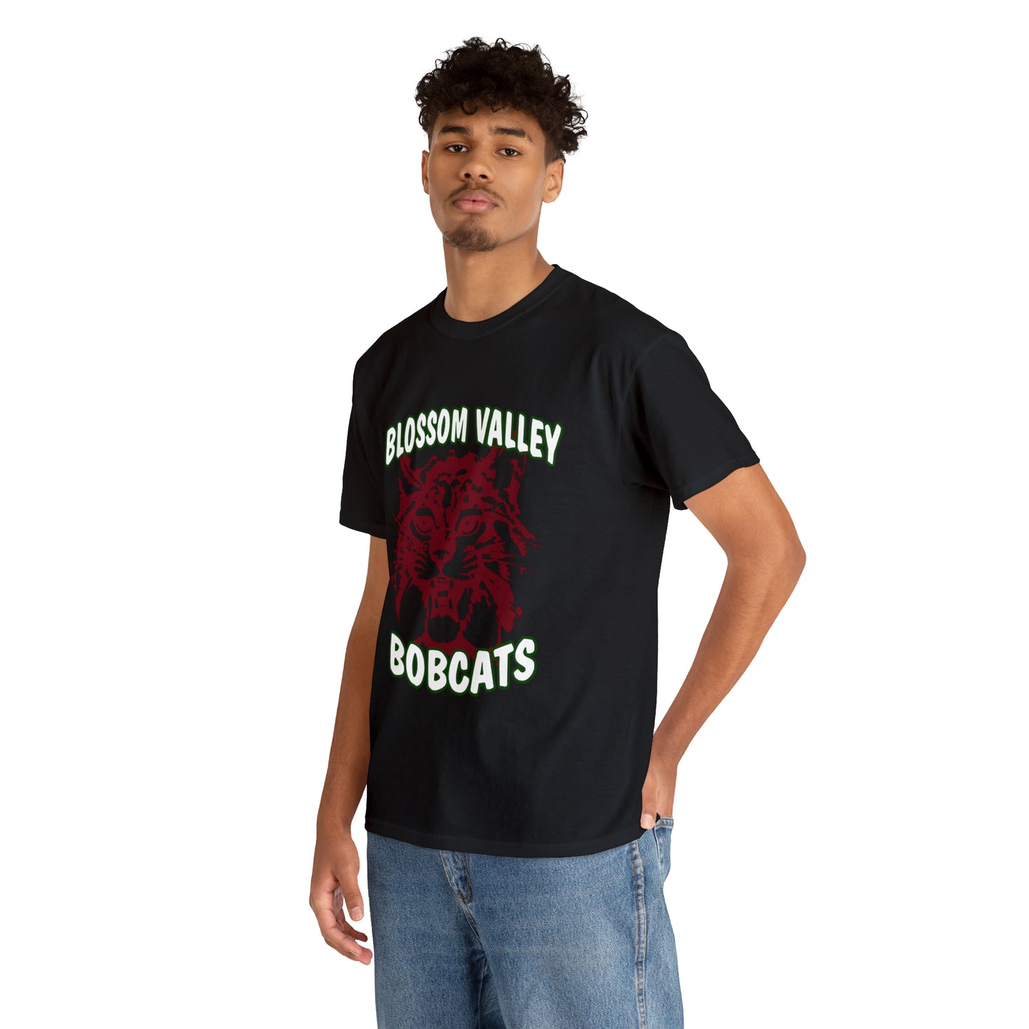 Old School Bobcats Adult Tee