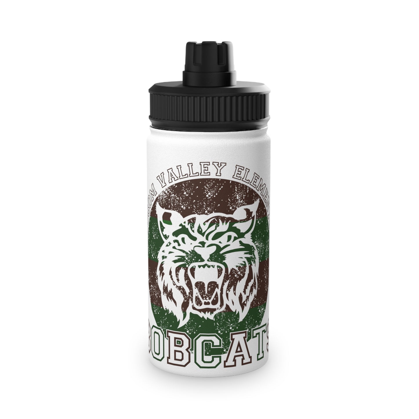 Bobcats Stainless Steel Water Bottle, Sports Lid