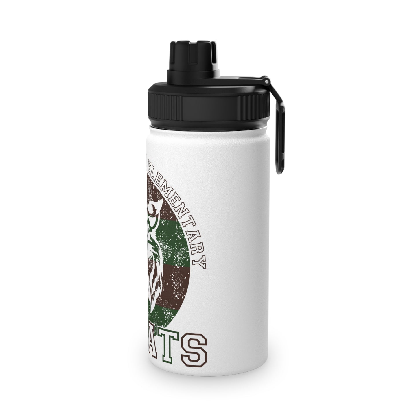 Bobcats Stainless Steel Water Bottle, Sports Lid