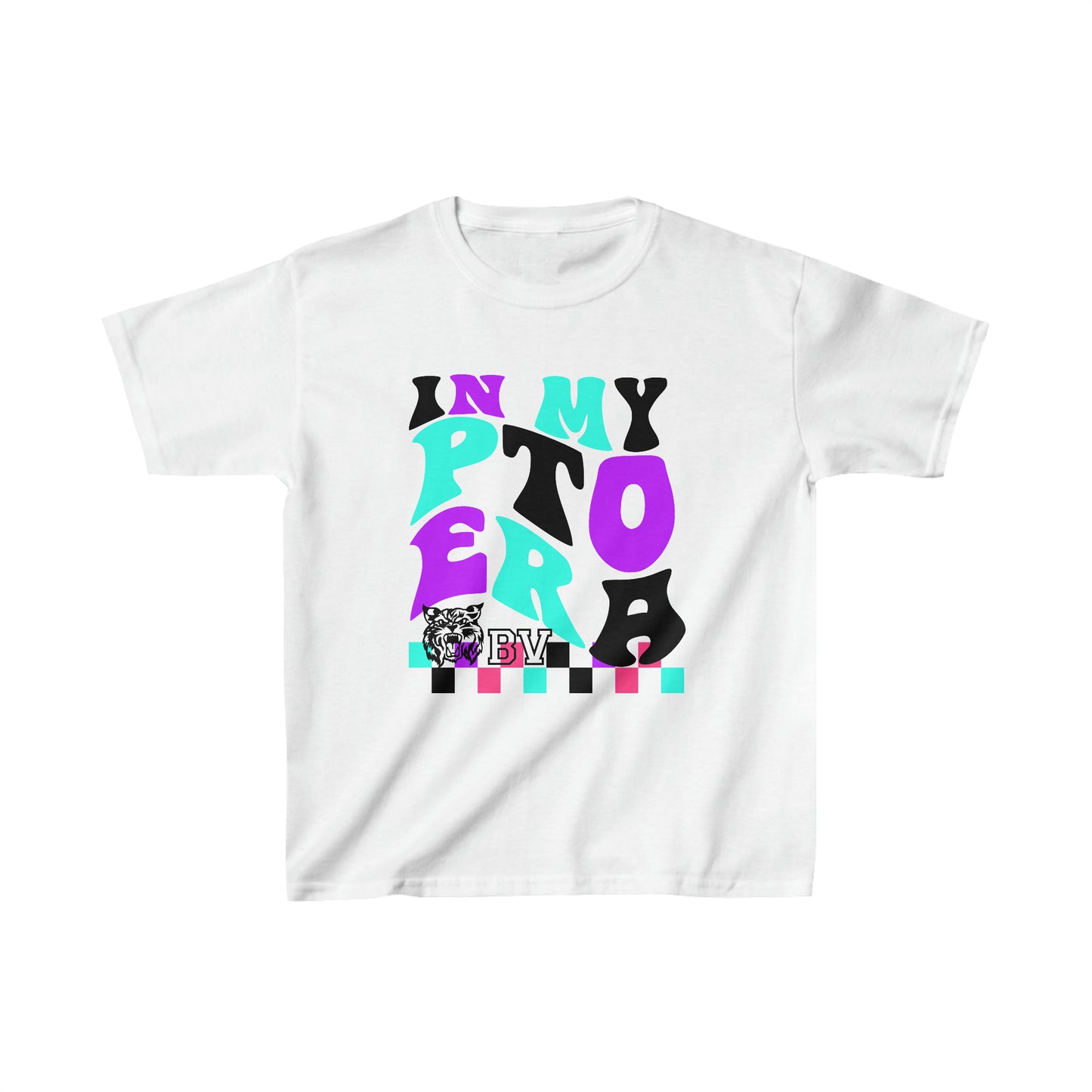 PTO Era Kids Tee (Teal Logo)