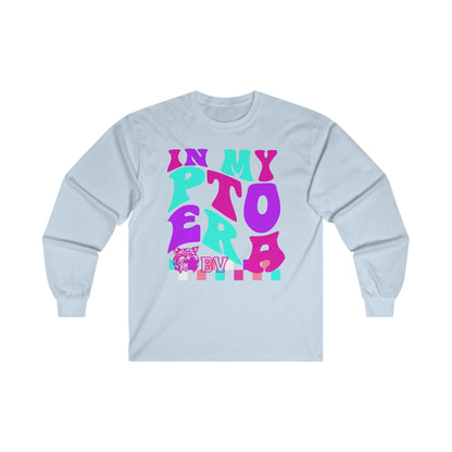 PTO Era Adult Long Sleeve Tee (Pink Logo)