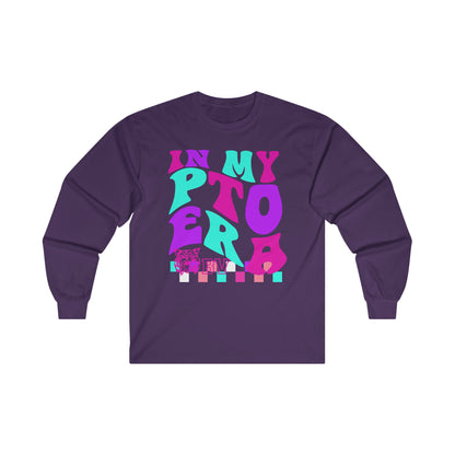 PTO Era Adult Long Sleeve Tee (Pink Logo)