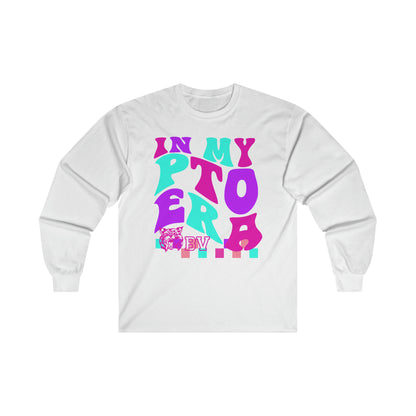 PTO Era Adult Long Sleeve Tee (Pink Logo)