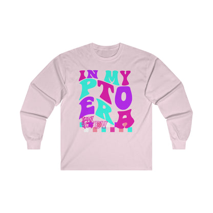 PTO Era Adult Long Sleeve Tee (Pink Logo)