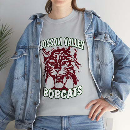 Old School Bobcats Adult Tee