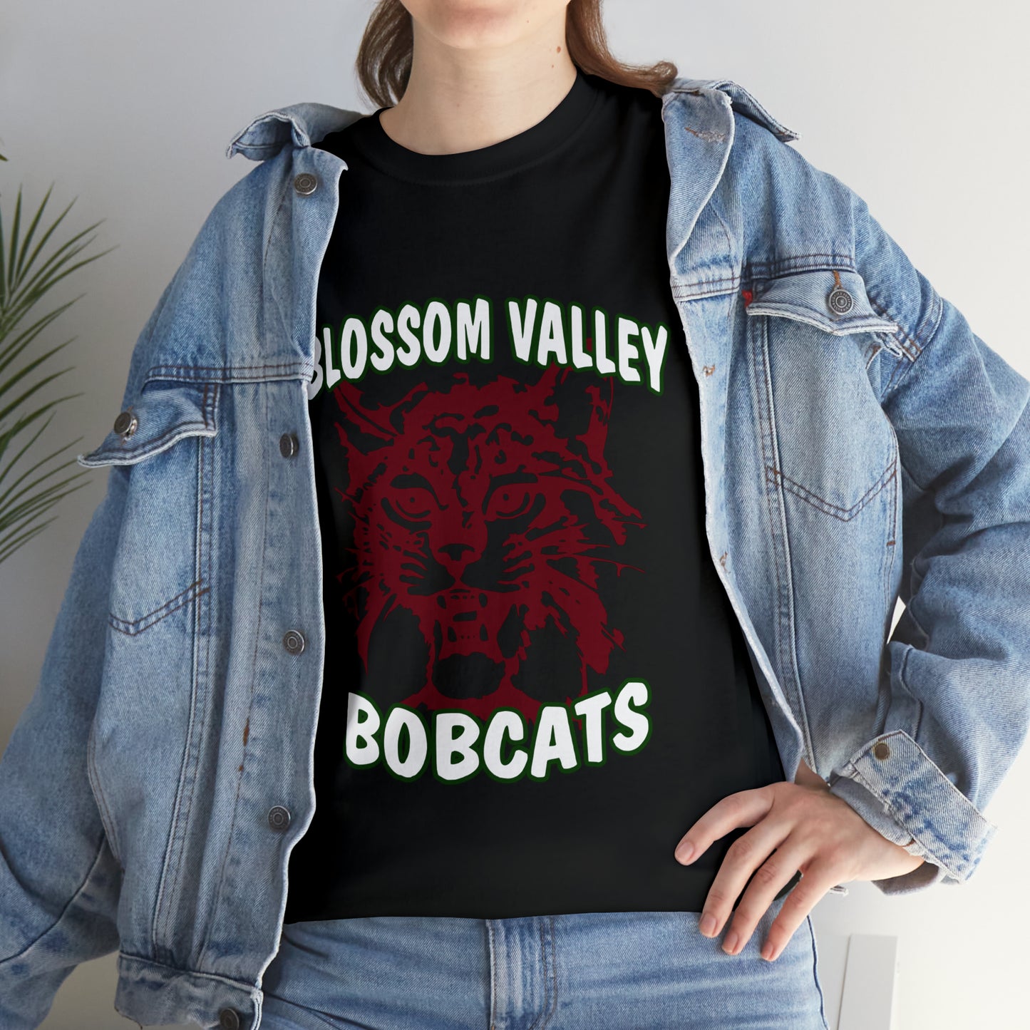 Old School Bobcats Adult Tee