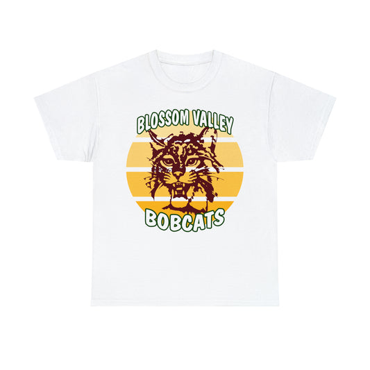 Old School Sun Bobcats Adult Tee