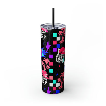 BV Life Skinny Tumbler with Straw, 20oz
