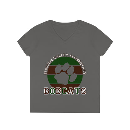 BV Paw Print V-Neck T-Shirt