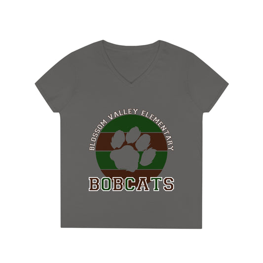 BV Paw Adult V-Neck T-Shirt