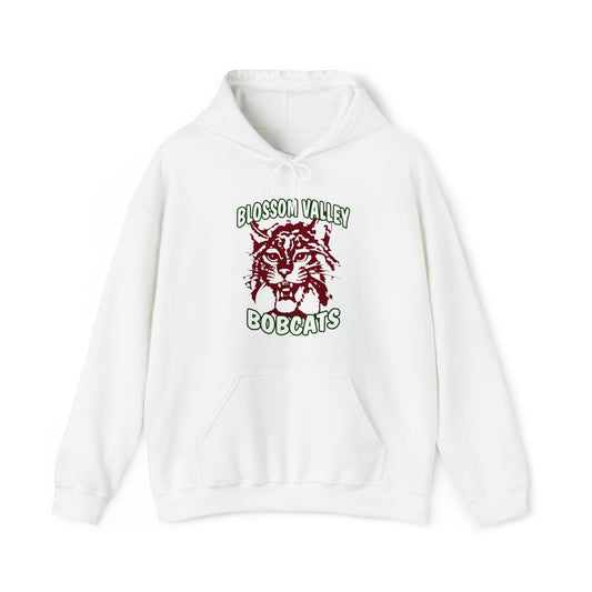 Old School Bobcats Adult Hoodie