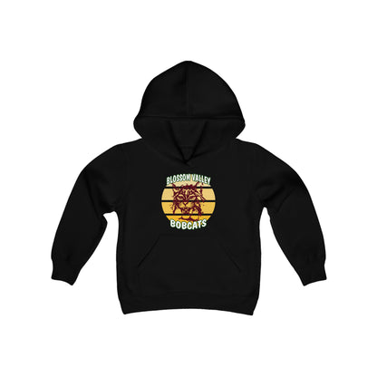 Old School Sun Bobcats Kids Hoodie