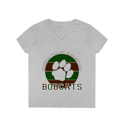 BV Paw Adult V-Neck T-Shirt